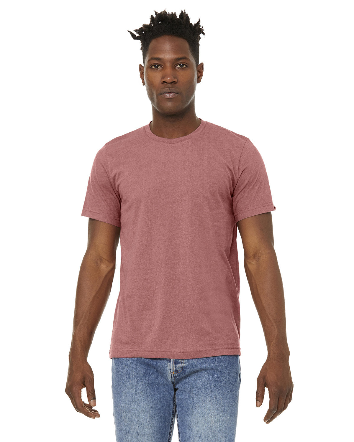 Bella + Canvas 3301C Unisex Sueded T-Shirt - Soft Comfortable Crewneck Tee for Men & Women - Perfect for Casual Wear, Gym, and Everyday Outfits
