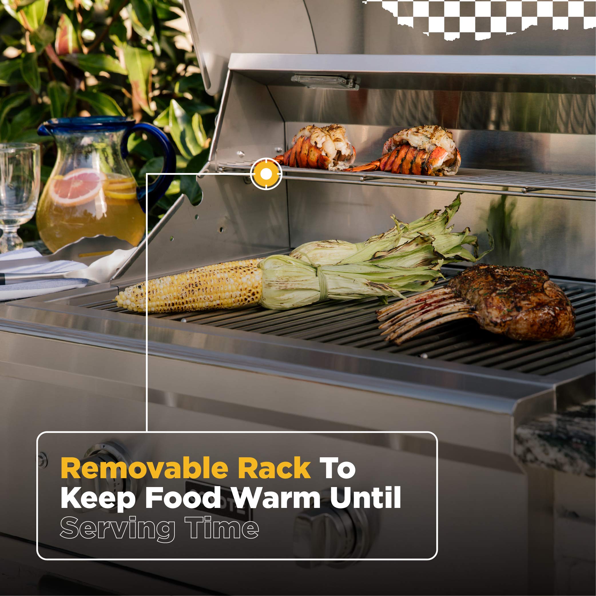 Coyote C-Series 28-inch Built-In Natural Gas Grill with 2 Burners & 40,000 BTUs - C1C28NG | Perfect for Outdoor Kitchen, Backyard BBQ, and Patio Entertaining