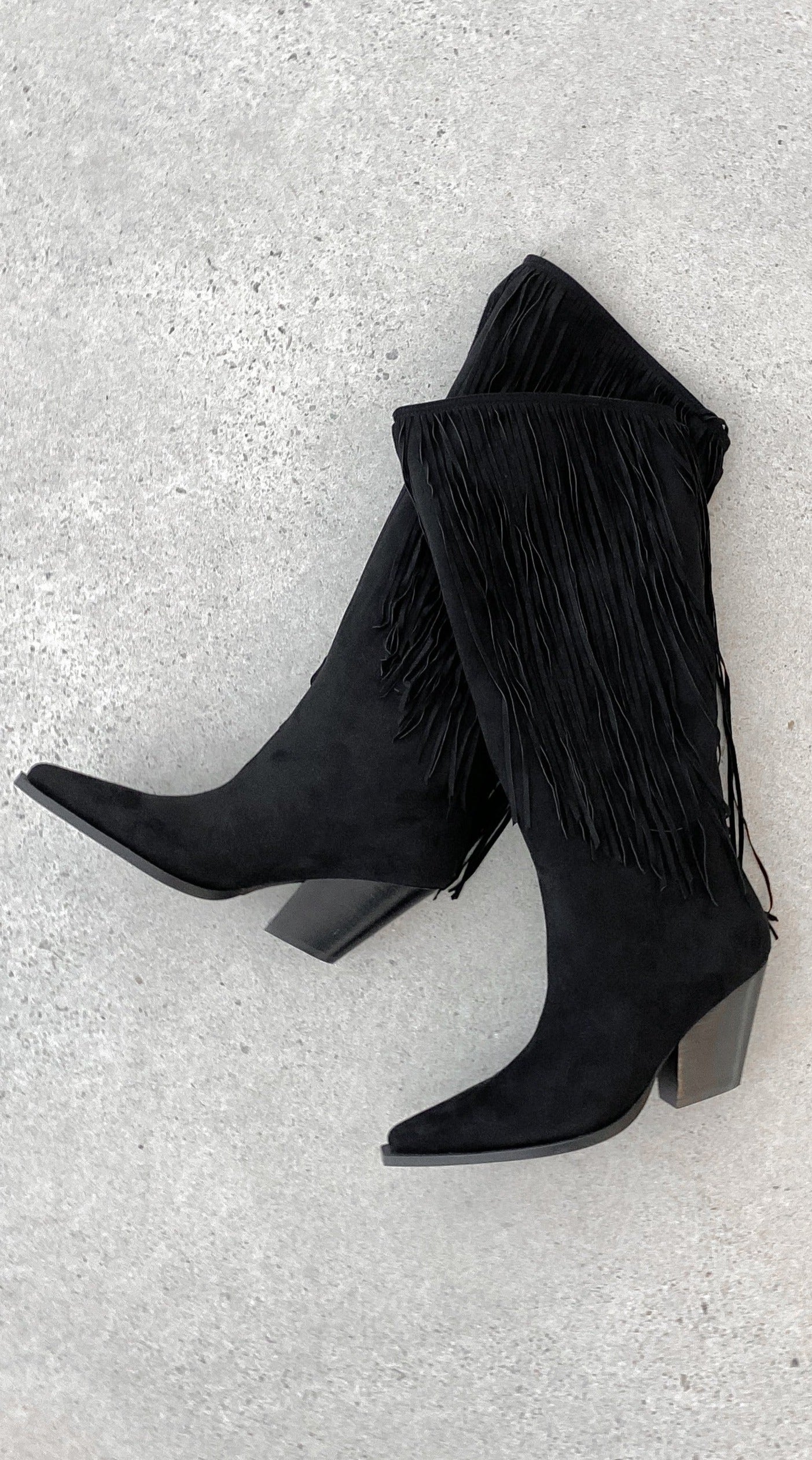 Evette Black Suede Ankle Boots for Women - Comfortable & Stylish Fall/Winter Fashion Shoes - Perfect for Office, Dating & Night Out
