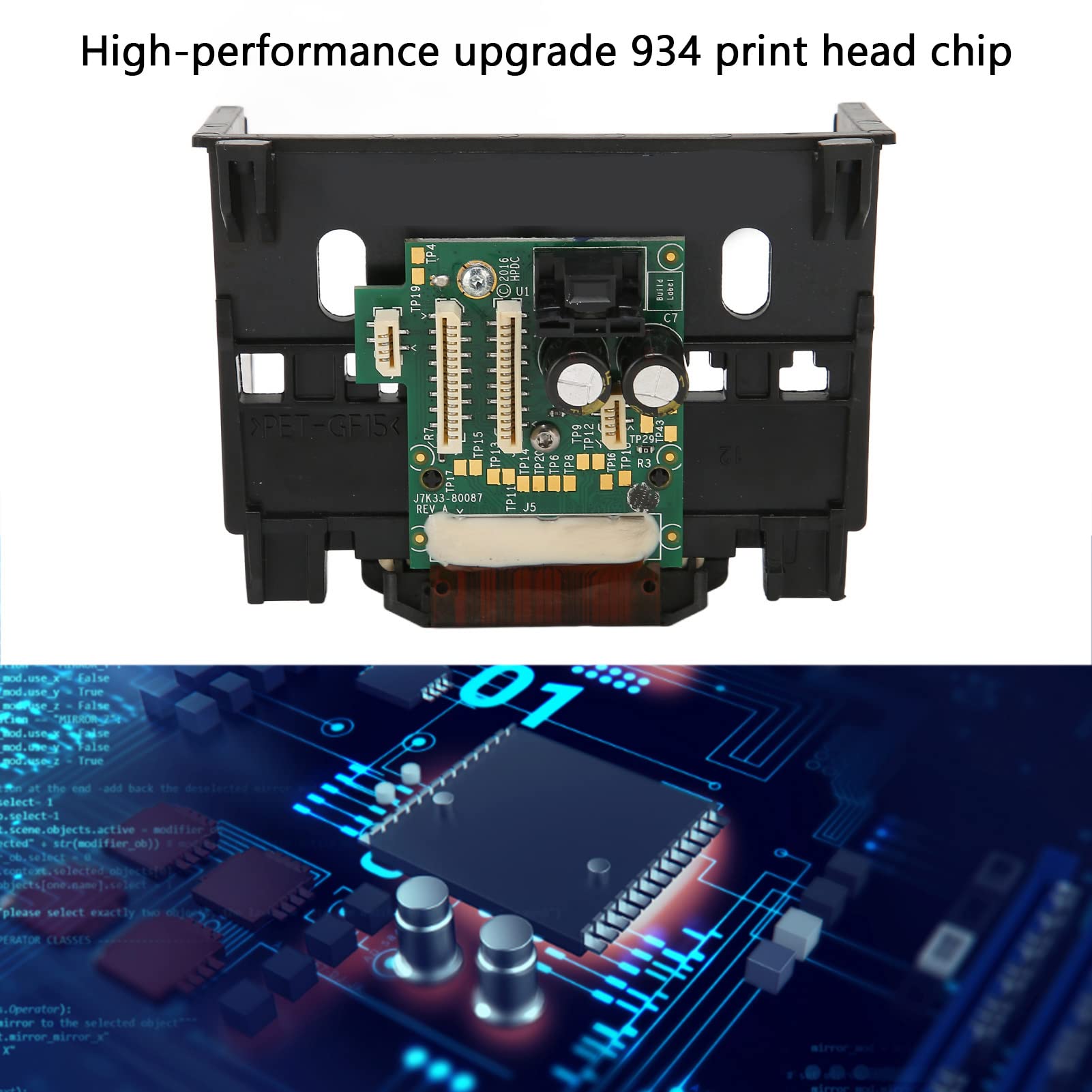 HP 934 935 ABS Printer Printhead Replacement - Compatible with HP Pro 6230 6830 6815 6812 6835 Printers - Easy Installation - Perfect for Office & Home Printing Needs