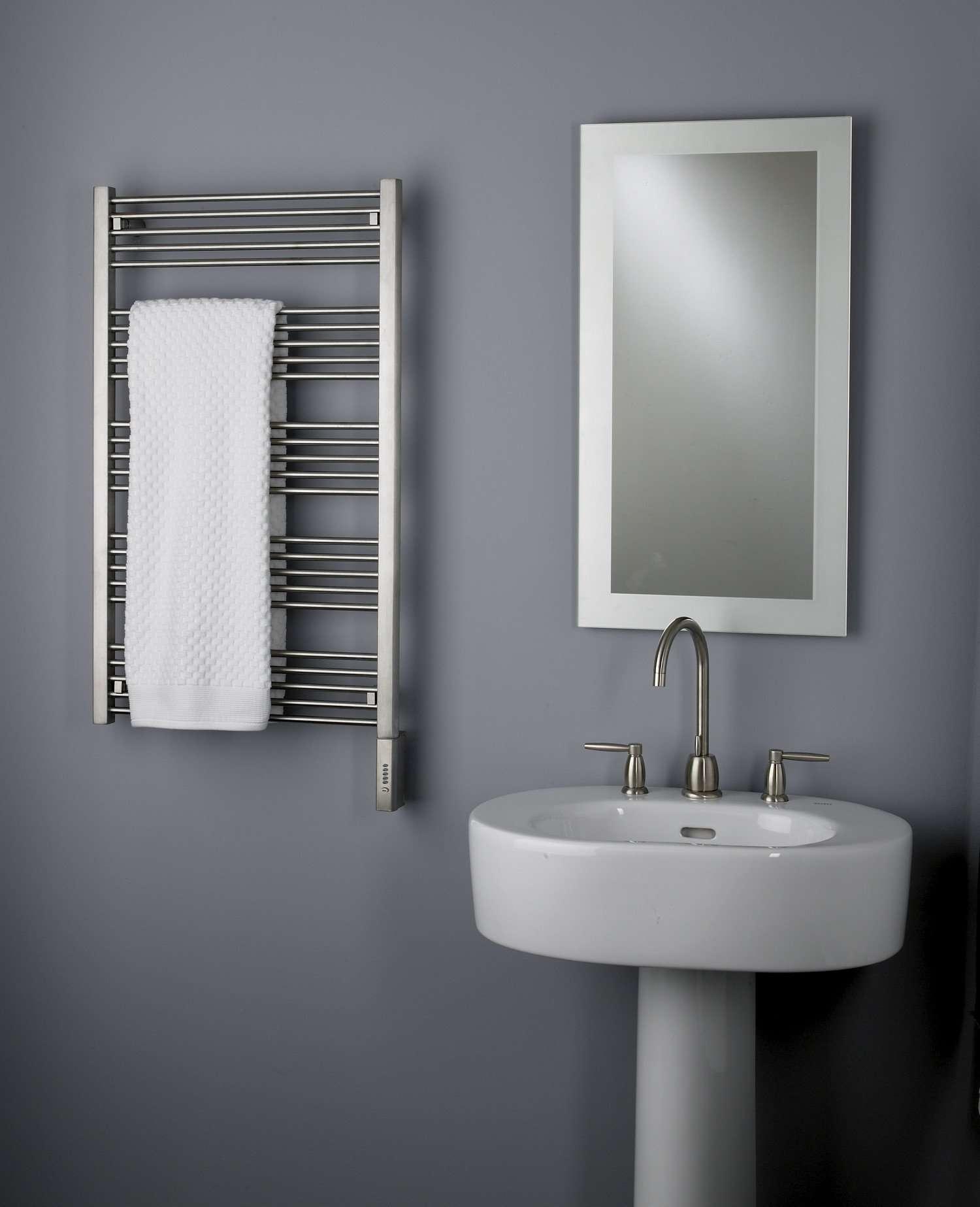 Runtal Fain FTRG 3320 Plug-in Wall Mounted Electric Towel Warmer Heater - 19.7