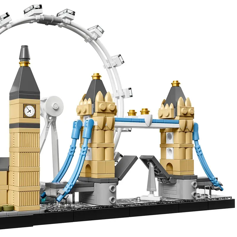 LEGO Architecture London Skyline Building Set 21034 – Collectible Model Kit for Adults, Perfect for Home & Office Decor, Gift for LEGO Fans & Architecture Enthusiasts | Build & Display Iconic London Landmarks