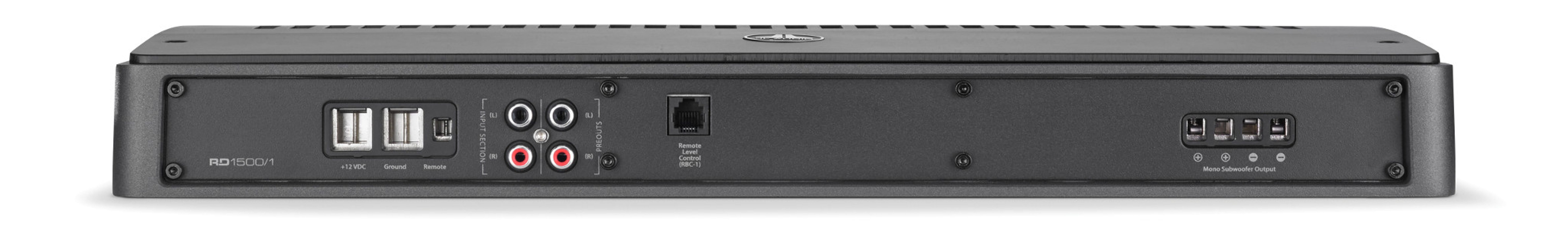 JL Audio RD1500/1 Monoblock Class D Subwoofer Amplifier - 1500W RMS Power for Car Audio System | High-Performance Bass Boost for Vehicles & Trucks