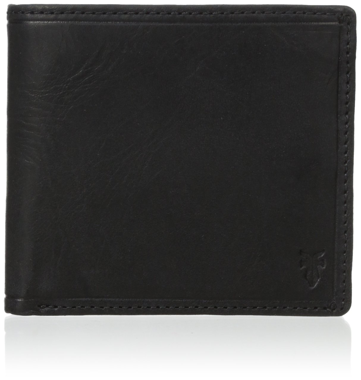FRYE Men's Logan Antique Pull-Up Genuine Leather Billfold Wallet - Slim Bifold Design for Everyday Carry & Business Use