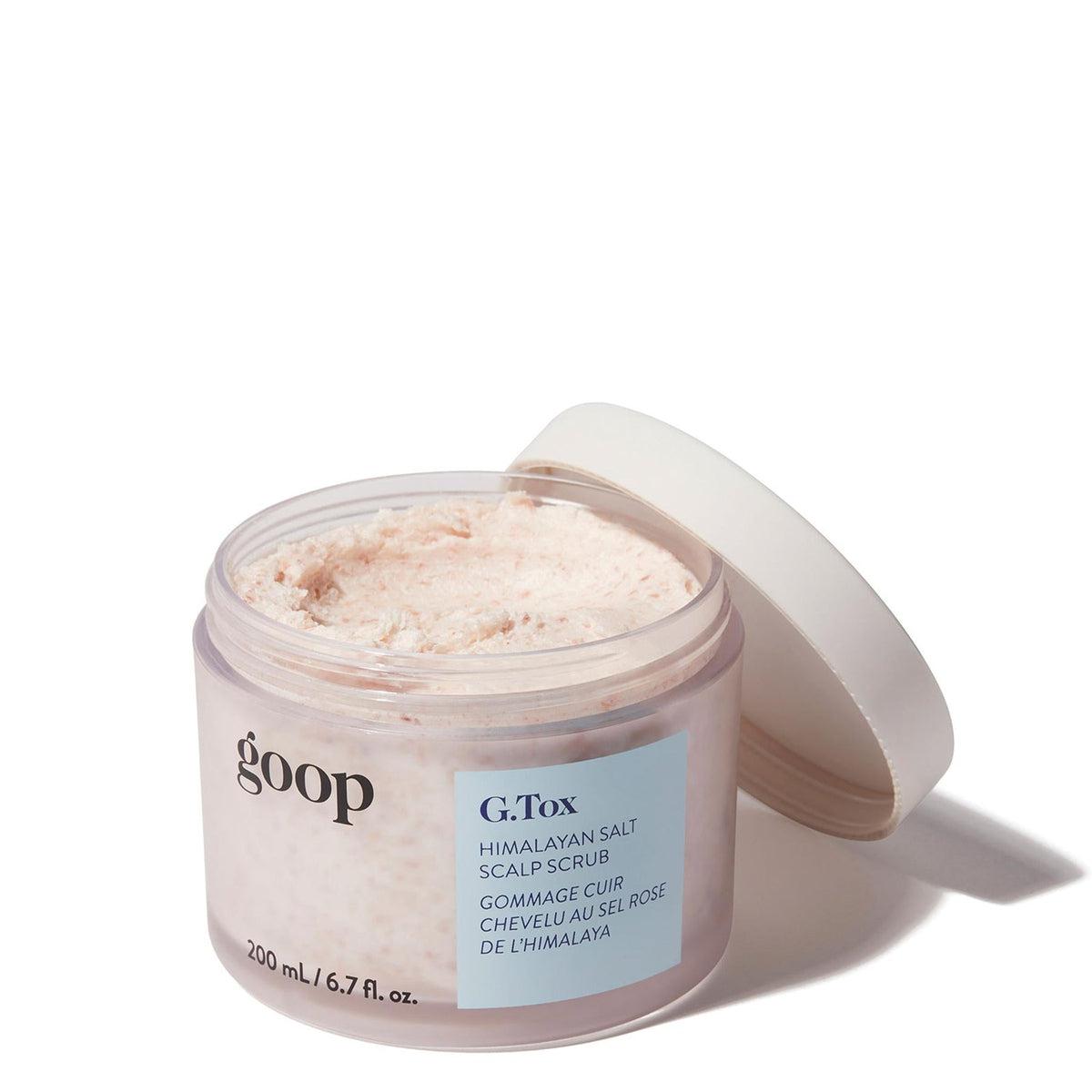 G.Tox Himalayan Salt Scalp Scrub Shampoo - Exfoliating & Detoxifying Treatment for Dry, Itchy Scalp - Natural Hair Care for Dandruff & Buildup Removal - Perfect for Spa Day & Self-Care Routine