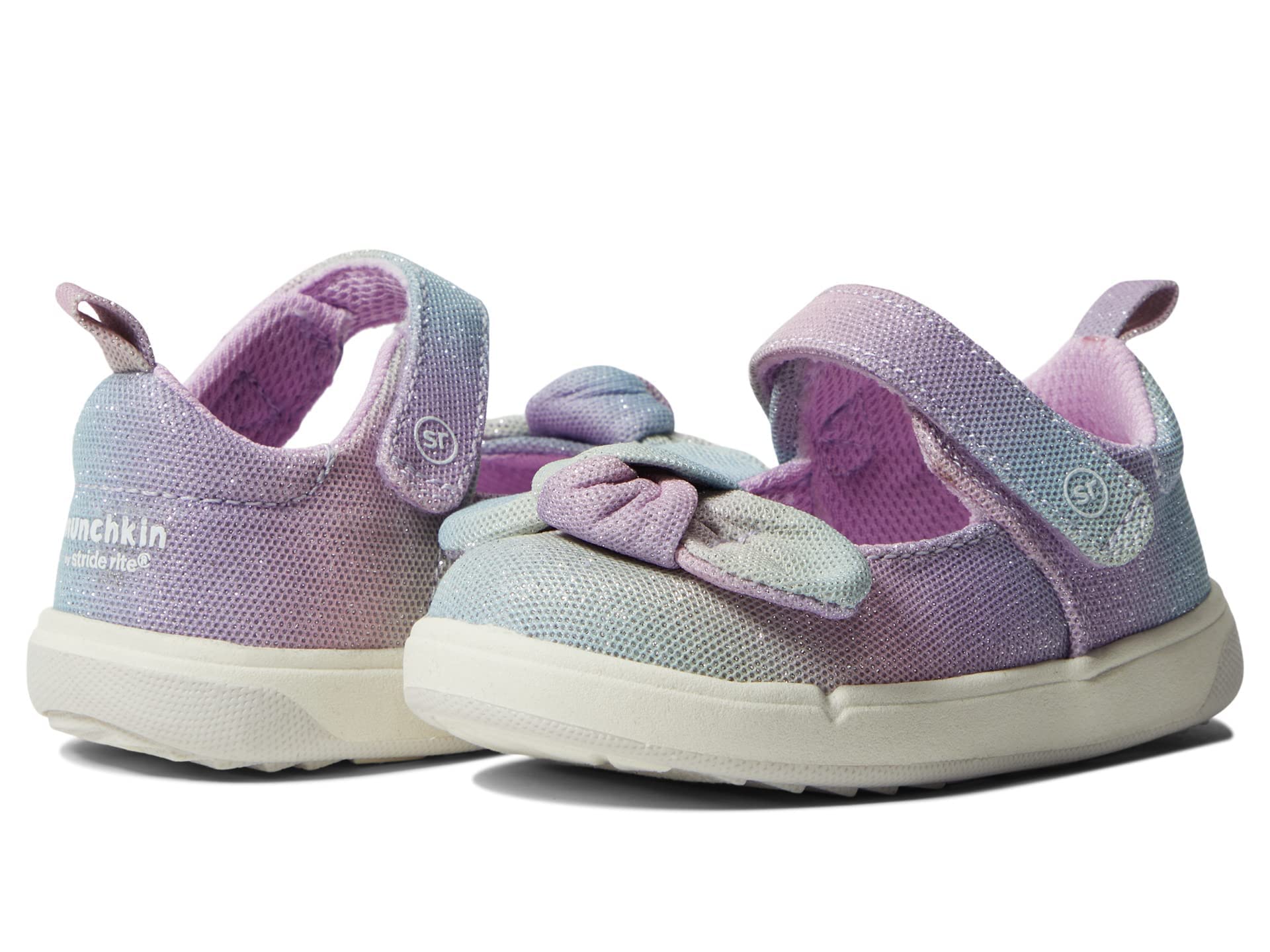 Stride Rite Munchkin Delilah Girls' Casual Sneakers - Toddler & Little Kid Shoes for Playtime & Everyday Wear