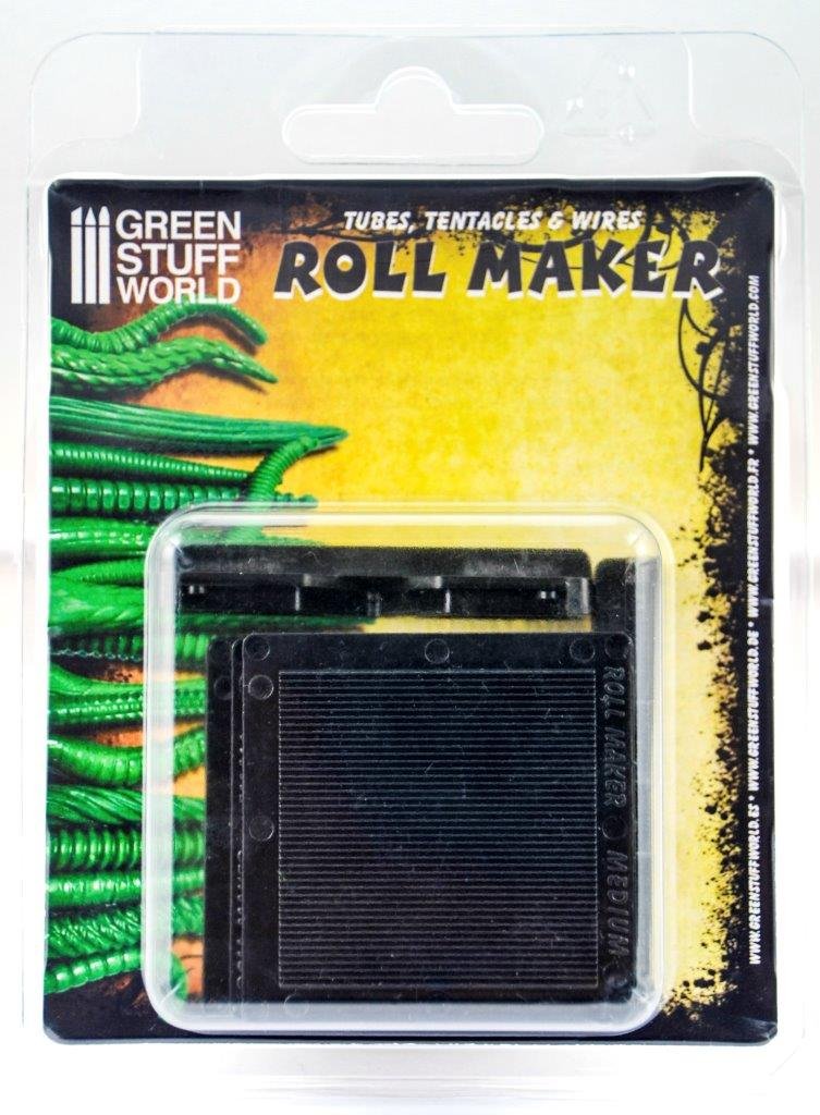 Green Stuff World - Roll Maker Set 1038 for Miniature & Model Making - DIY Texture Roller Tool for Clay, Dough & Polymer Crafts - Perfect for Wargaming, Dioramas & Tabletop Scenes