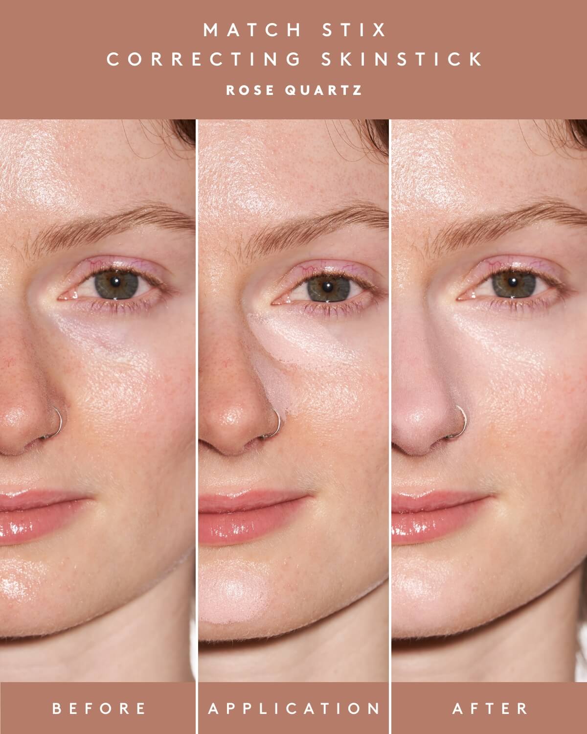 Match Stix Correcting Skinstick — Rose Quartz | Natural Skin Tone Corrector for Flawless Makeup | Perfect for Daily Use & Special Occasions