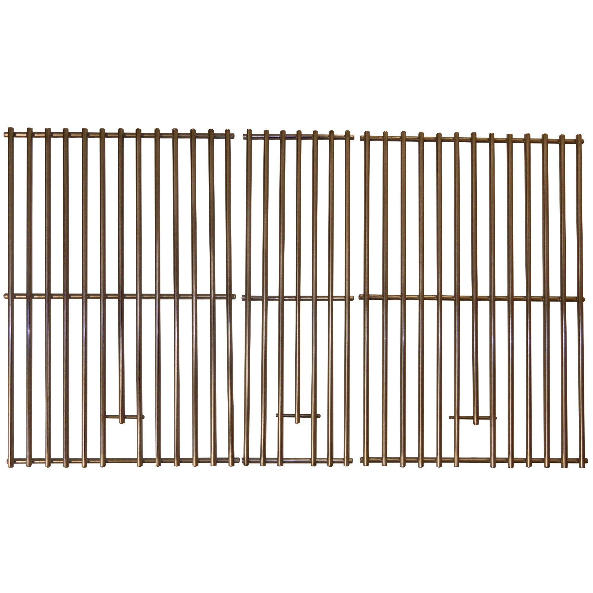 3-Piece Stainless Steel Wire Cooking Grid Replacement for Nexgrill 28.5