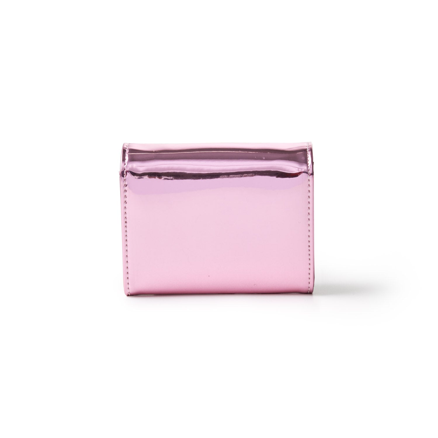 Metallic Standard Compact WOC Crossbody Bag in Metallic Pink - Perfect for Everyday Use, Parties, and Travel