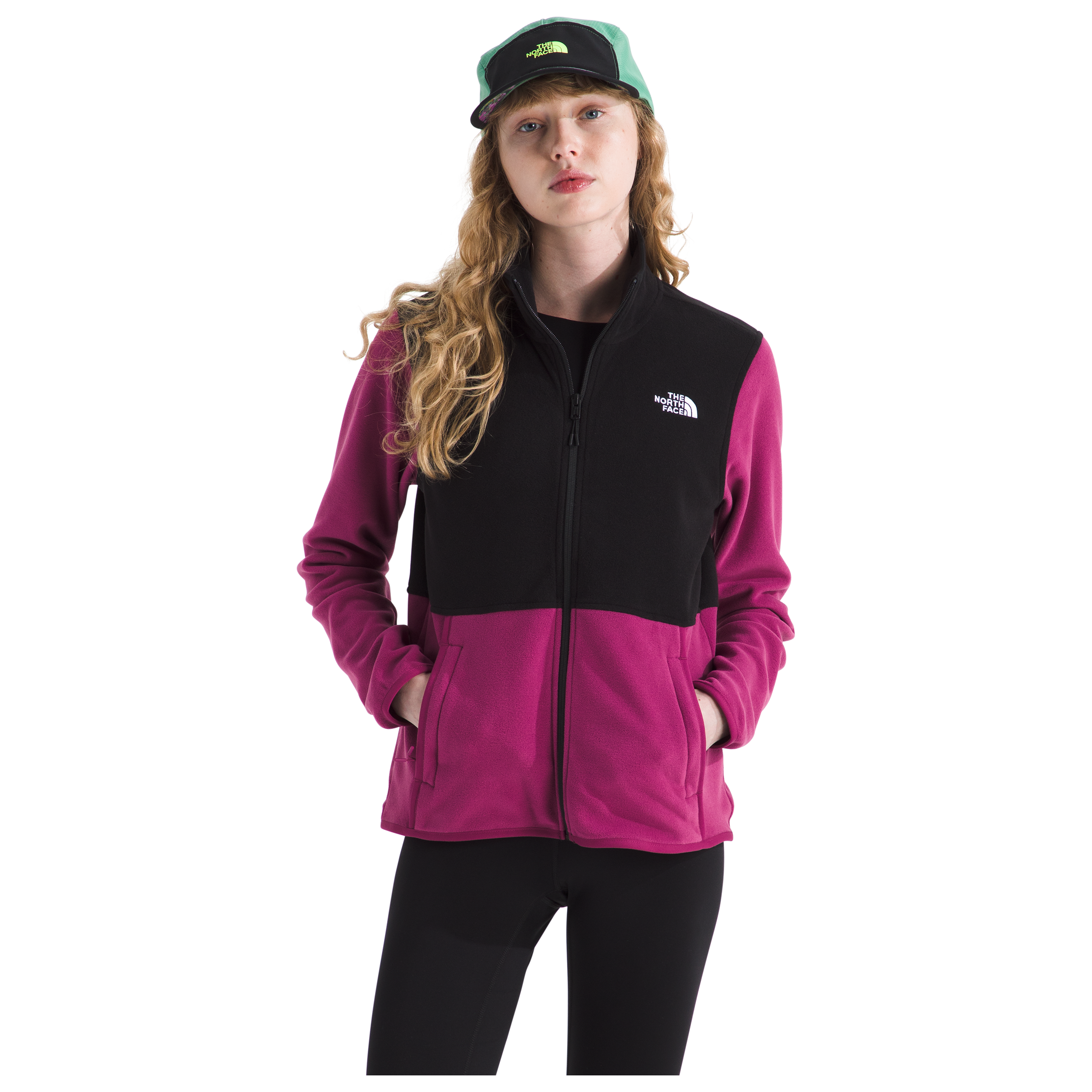The North Face Women’s Glacier Fleece Jacket - Warm Winter Fleece Pullover for Hiking, Camping & Outdoor Activities