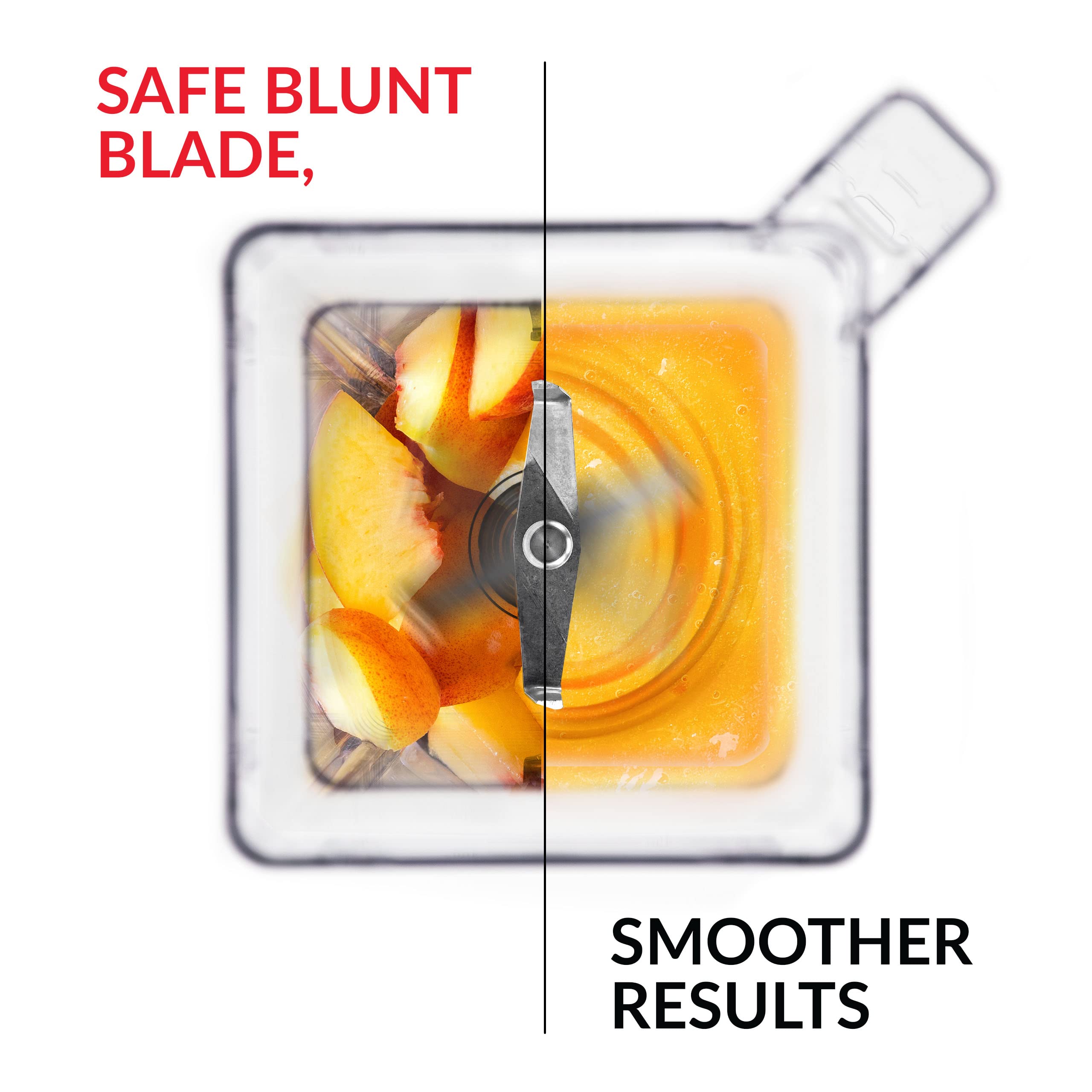 Blendtec 90 oz WildSide Commercial Grade Blender Jar - 5-Sided Design Replacement Pitcher for Blendtec Blenders - 36 oz Blending Capacity - Clear BPA-Free Container - Perfect for Smoothies, Soups & Nut Butters