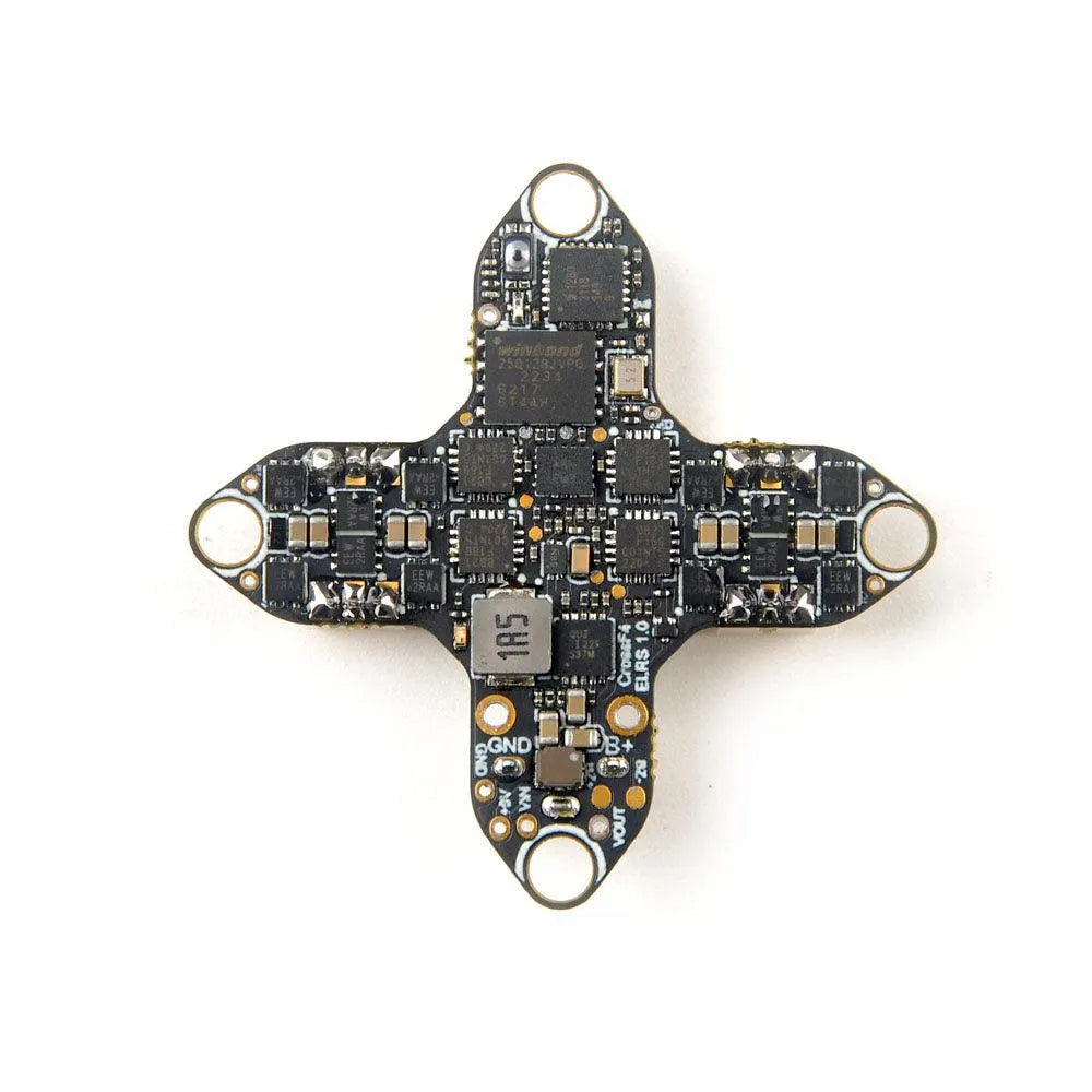 Happymodel CrossF4 ELRS 1-2S Flight Controller with BMI270 IMU & UART ELRS V3.0 Receiver for Tinywhoop Drones - Perfect for FPV Racing and Indoor Drone Flying