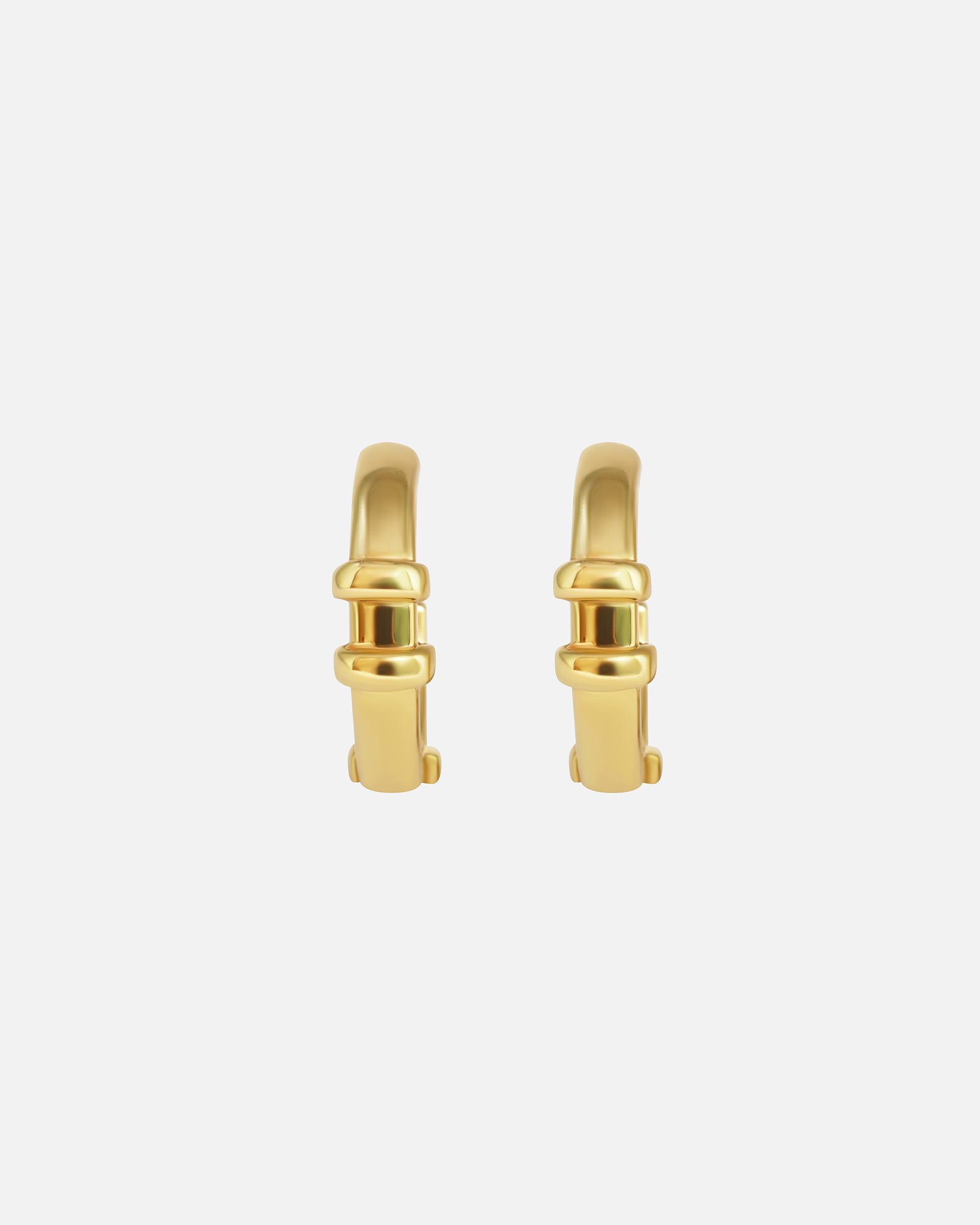 Orion Large Hoop Earrings for Women - 18K Gold Plated Fashion Statement Jewelry - Perfect for Parties, Weddings & Everyday Wear