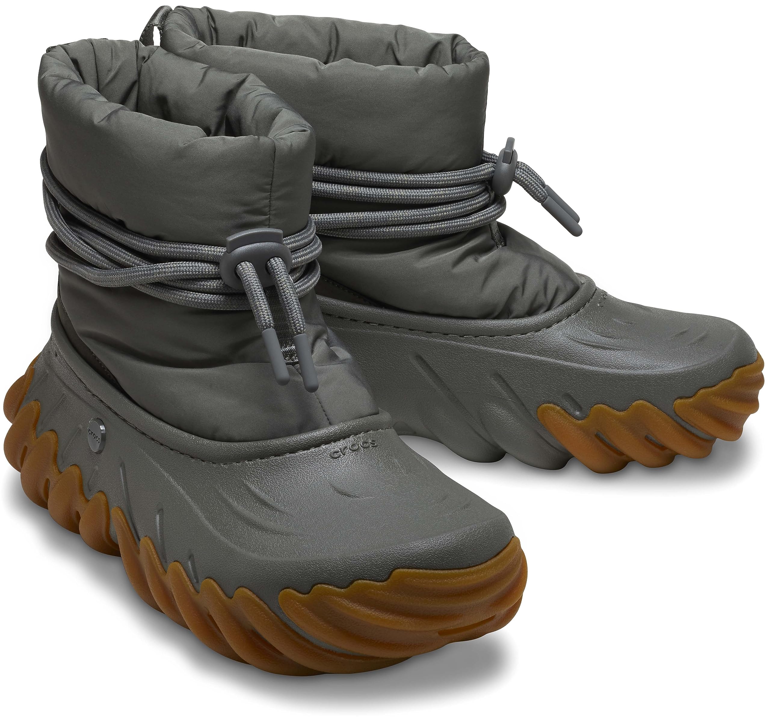Crocs Unisex Adult Echo Boot - Waterproof Winter Boots for Men & Women - Comfortable Slip-Resistant Snow Boots for Outdoor, Hiking & Cold Weather Activities