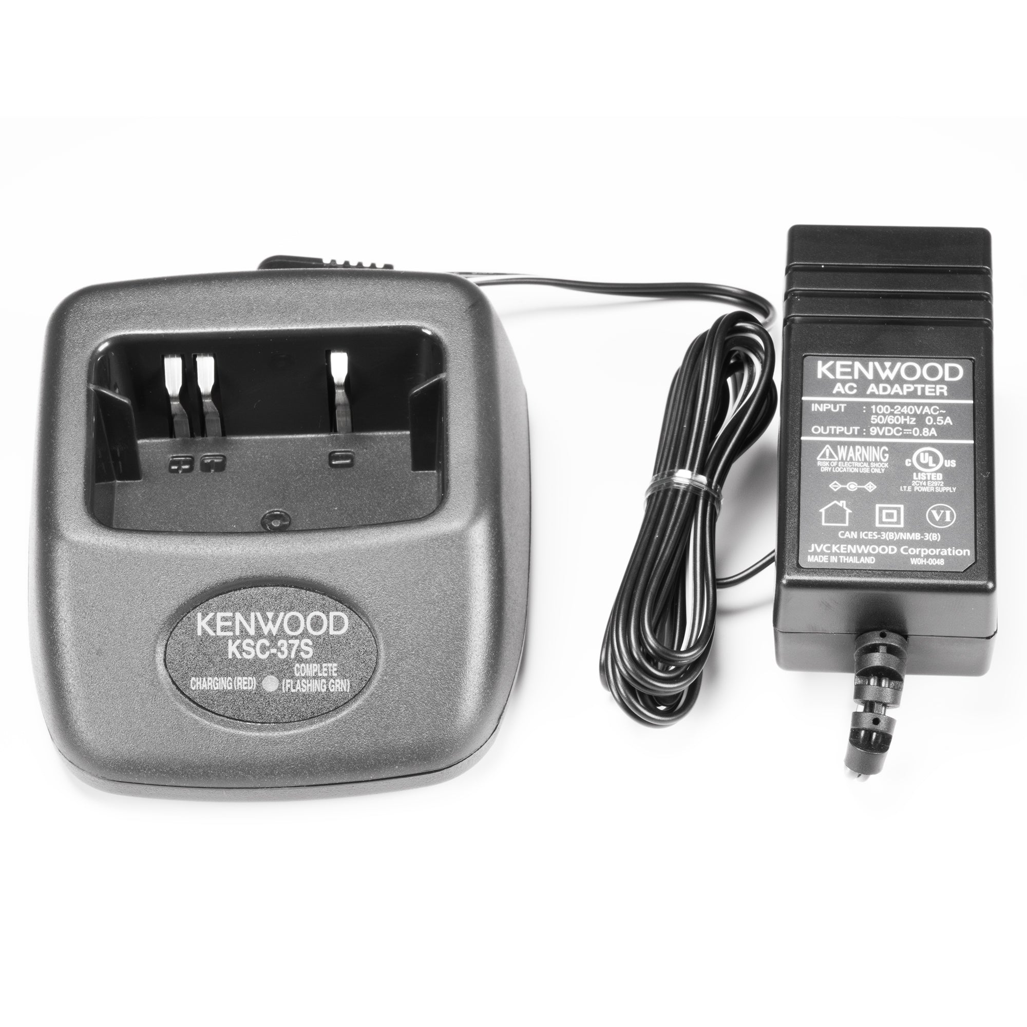 Kenwood KSC 37 Fast Charger - Compatible with Kenwood Two-Way Radios | Quick Charge & Durable Design for Home, Office, and Outdoor Use
