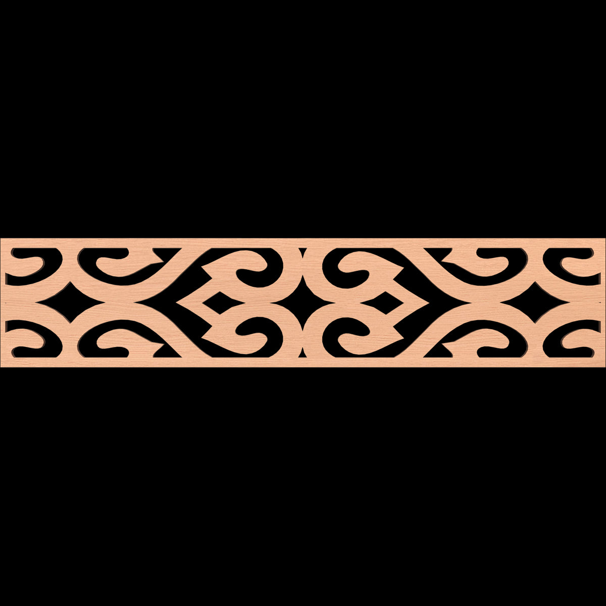 Keene Fretwork Moulding - Decorative Wood Trim for Home & Furniture | Perfect for DIY Projects, Wall Paneling and Cabinet Accents