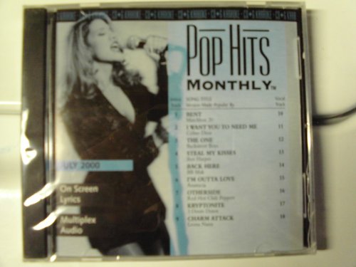 PHM-0003 POP HITS MONTHLY Karaoke CDG Disc - July 2000 Multiplex Edition | Perfect for Home Karaoke Parties & Professional Singing Practice