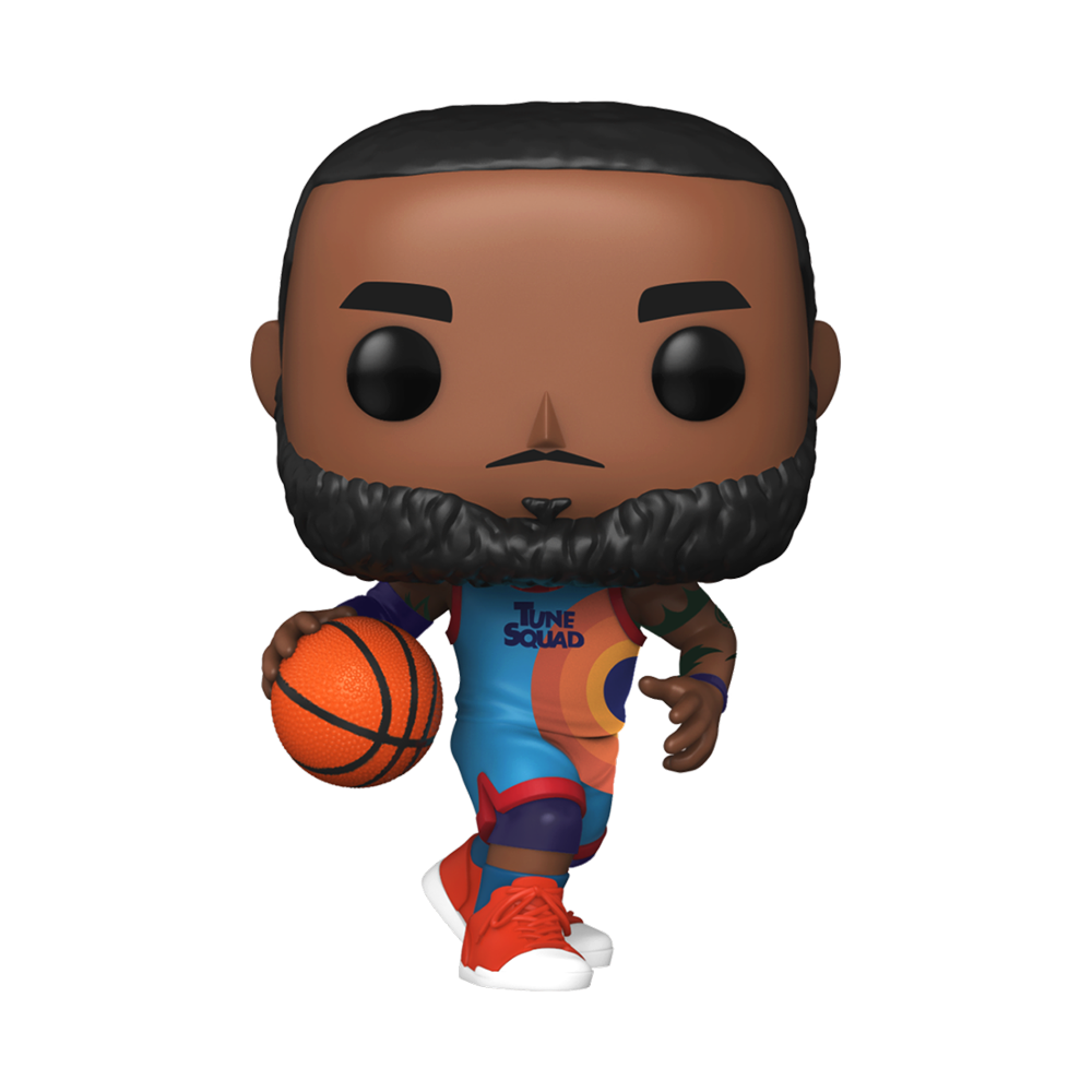 Lebron James Space Jam 2: A New Legacy Funko Pop #1090 - Collectible Basketball Movie Figure for Fans & Decor