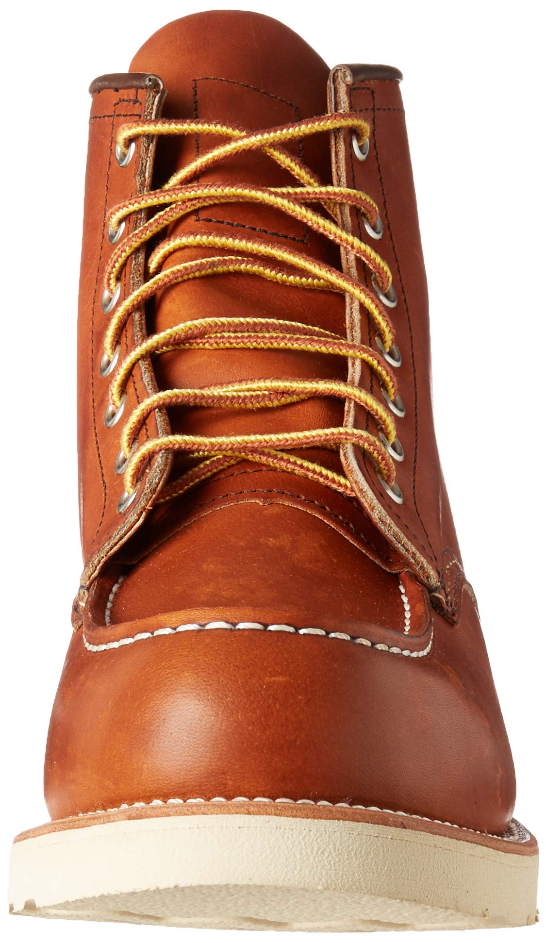 Red Wing Men's 875 Moc Toe Boot - Classic Lace-Up Work Boots for Men - Durable Leather Construction - Perfect for Work, Hiking & Outdoor Adventures