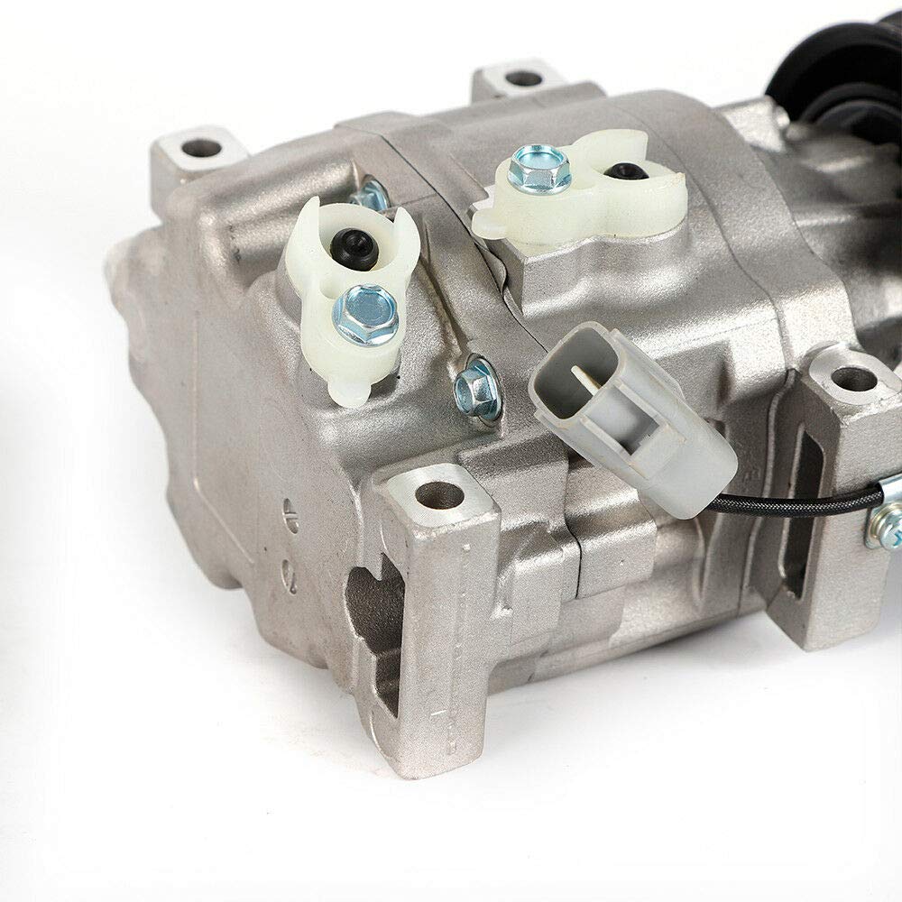 Replacement AC Air Conditioner Compressor & Clutch Kit for 2000-2005 Toyota Echo 1.5L - Part #7512643, CO 11063AC - Perfect for Summer Cooling & Auto AC Repair