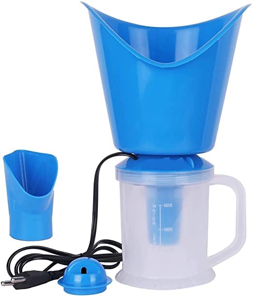 FYCAN 3-in-1 Facial Steamer & Vaporizer for Face, Nose & Cough Relief - Portable Steam Inhaler Machine with Nozzle for Adults & Kids - Perfect for Cold Relief, Sinus Congestion & At-Home Spa Treatments