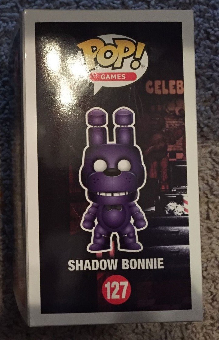 Funko Pop! Five Nights at Freddy's Shadow Bonnie Exclusive Vinyl Figure - Target Exclusive Collectible for Horror Game Fans & Decor