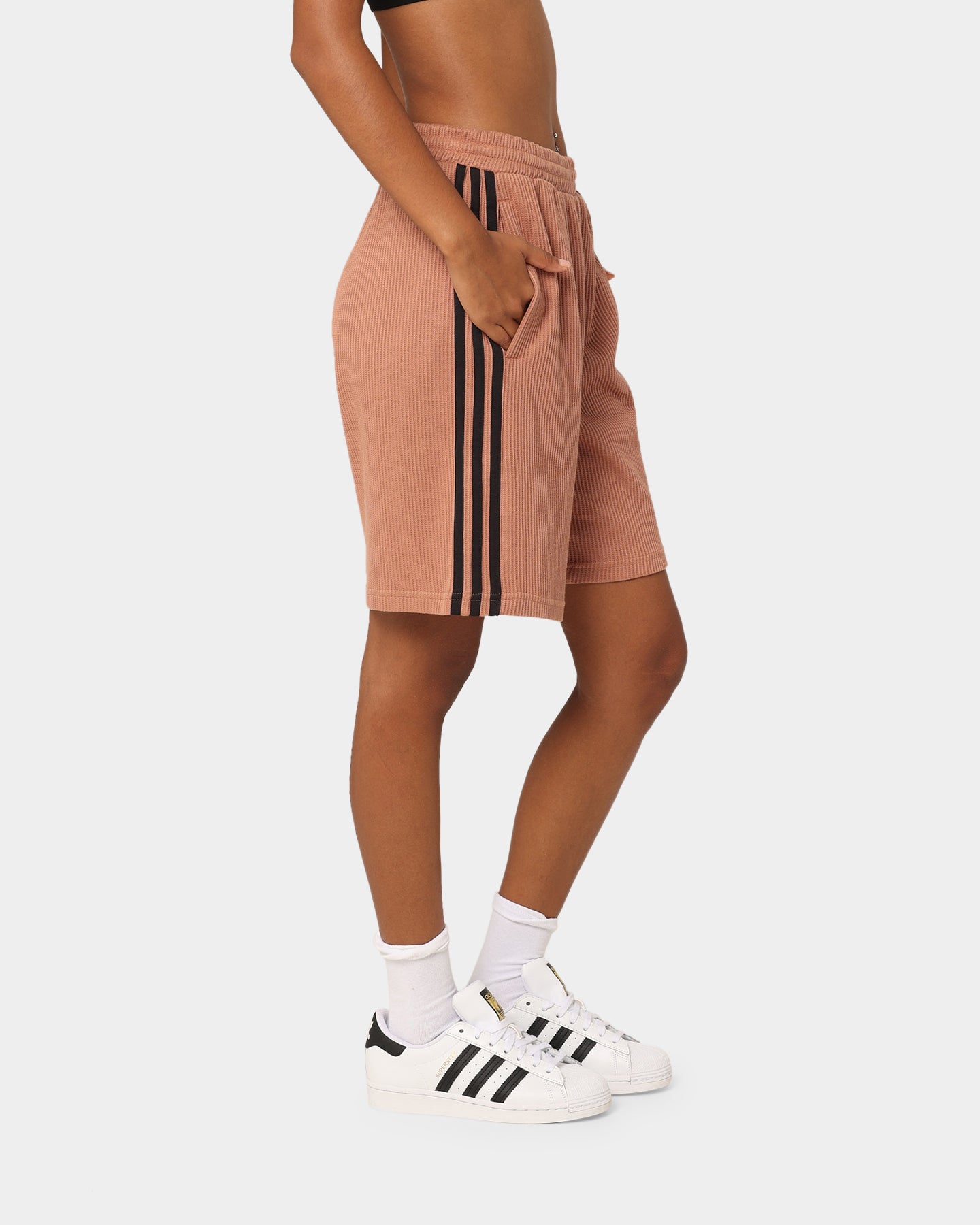 Adidas Women's Bermuda Shorts - Athletic Casual Shorts for Running, Yoga & Summer Outfits | Comfortable Stretch Fabric for Sports & Everyday Wear