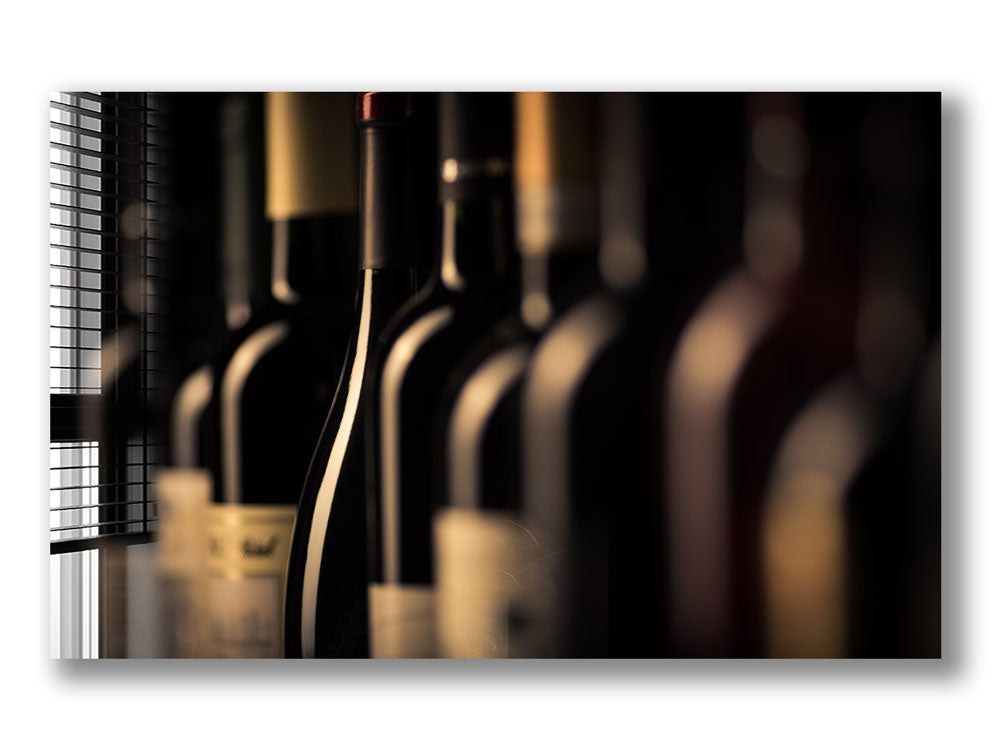 Premium Red Wine Bottles - 750ml Glass Wine Bottles with Cork Stoppers - Perfect for Home Brewing, Gifts & Wine Storage
