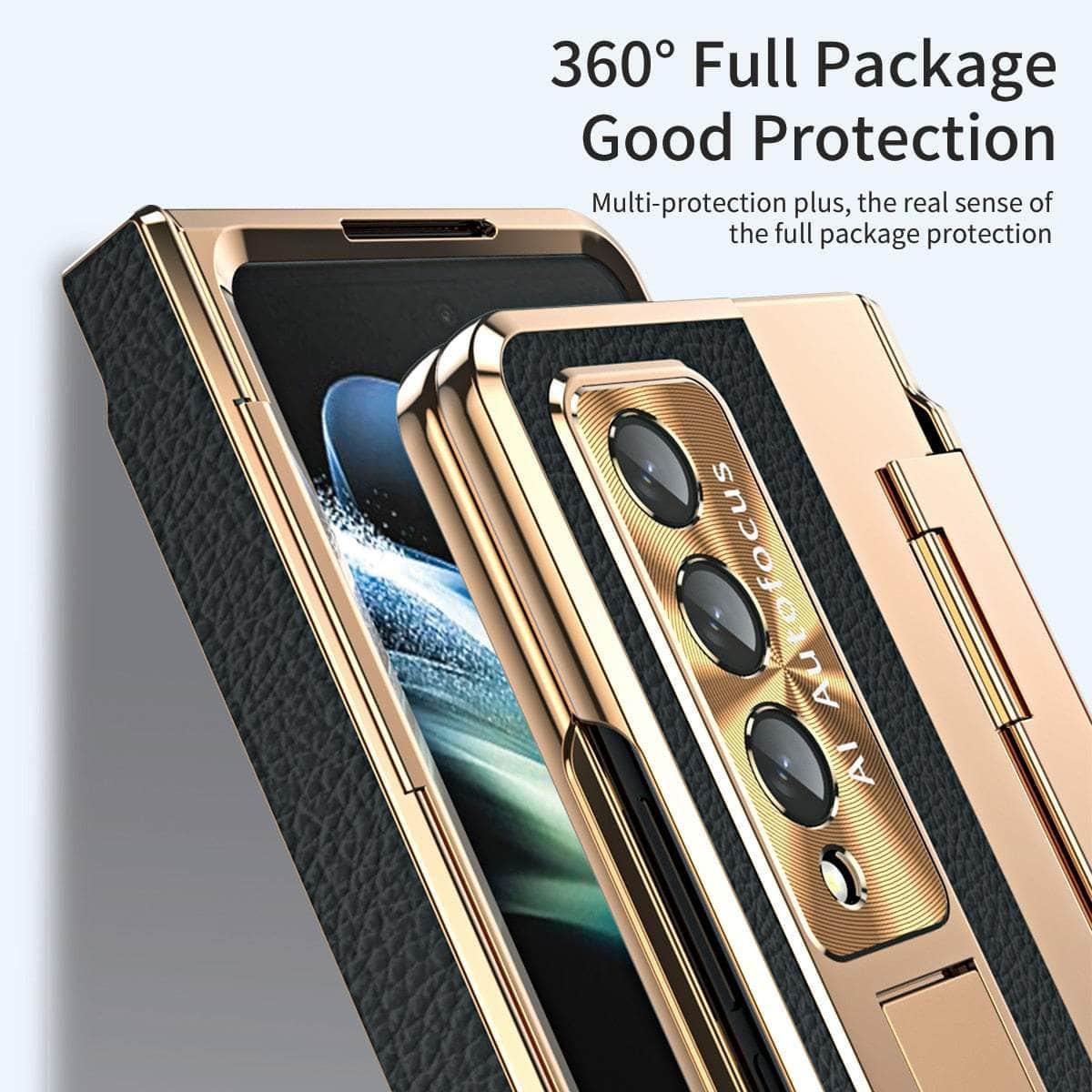 Samsung Galaxy Z Fold 5 Screen Protector - Tempered Glass for Z Fold 5 Case - HD Clear, Anti-Scratch, Bubble-Free - Perfect for Work, Gaming & Daily Use