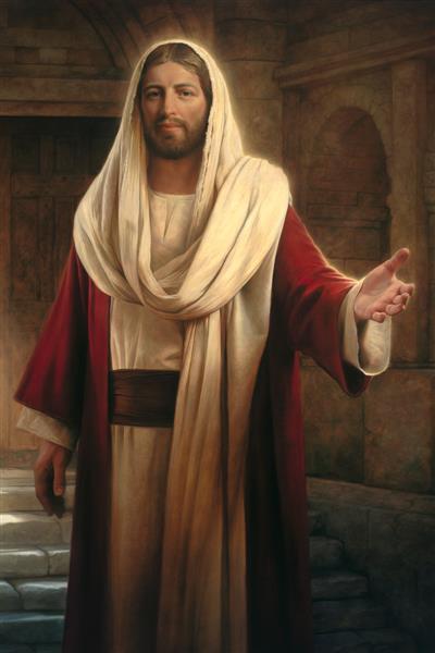 Come Follow Me by Howard Lyon - Inspirational Christian Art Print for Home, Church & Office Decor