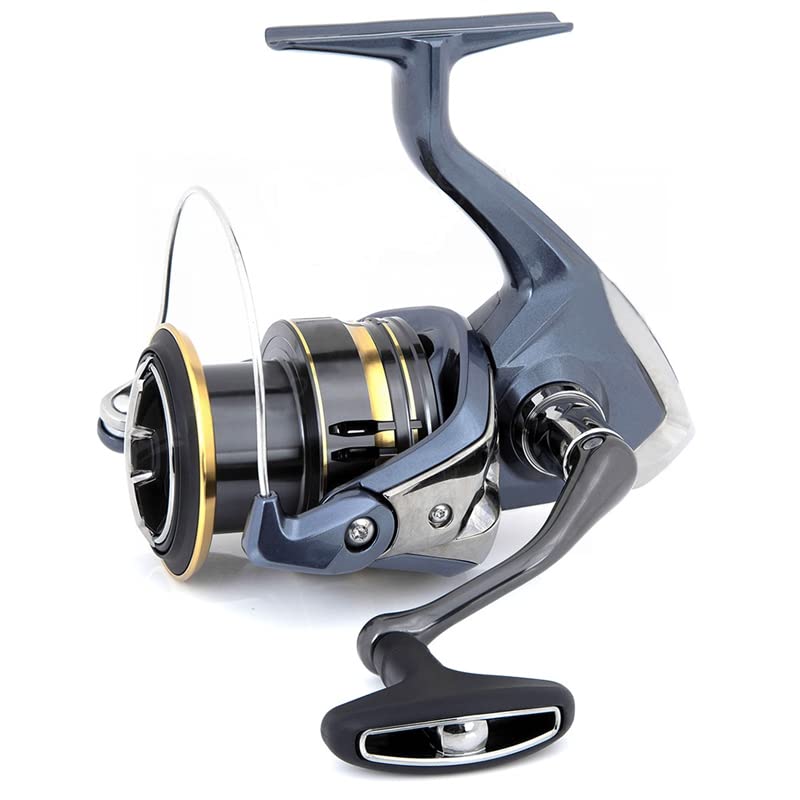 Premium 9+1 Bearing Spinning Fishing Reel - High Speed 5.5:1 Gear Ratio Metal Spool - Smooth Casting for Carp, Bass & Freshwater Fishing - Ideal for Shore Fishing & Boat Angling