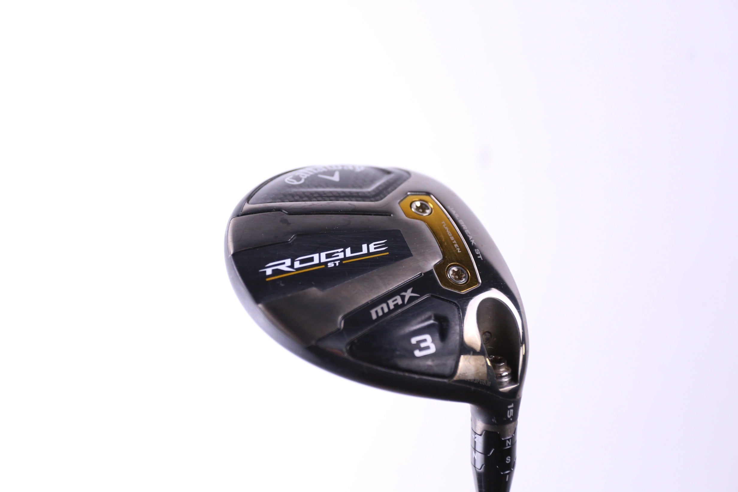 Used Callaway Rogue ST MAX 3 Wood Golf Club - Right Handed 15° Regular Flex for Men | Perfect for Fairway Shots & Long Distance Drives