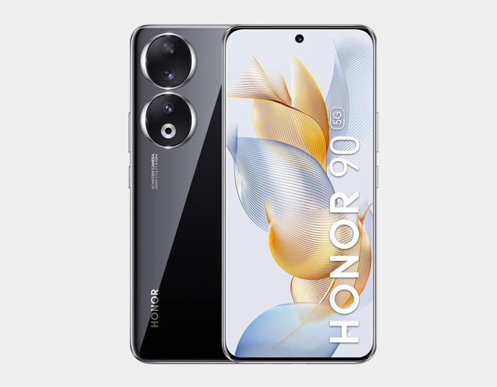 Honor 90 5G Smartphone Unlocked - 512GB ROM 12GB RAM Dual SIM GSM - Midnight Black for Streaming, Gaming & Productivity