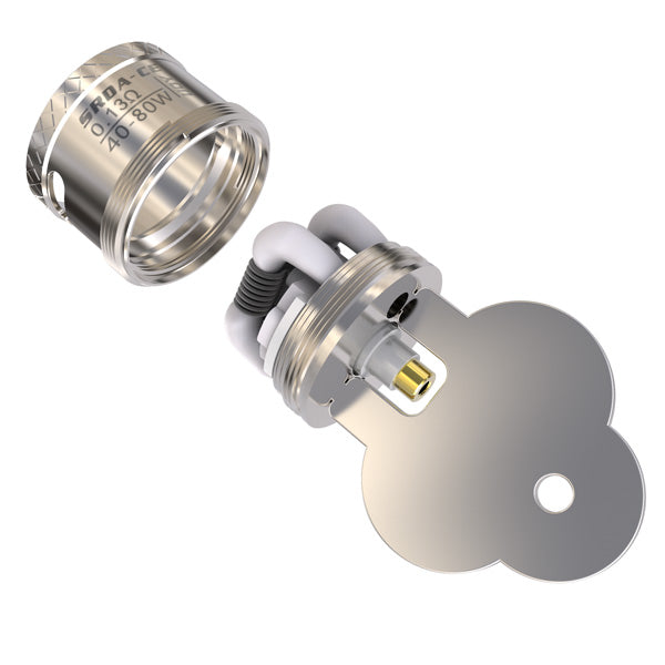 IJOY COMBO SRDA Rebuildable Dripping Atomizer with Pre-Made Coils - Perfect for Vaping Enthusiasts & Cloud Chasing at Home or Outdoors