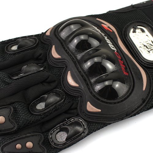 Probiker Bike & Motorcycle Riding Gloves - Breathable Protective Gloves for Men & Women, Black XXL (blk-probiker-xxl-939) - Ideal for Street Riding, Racing & Long-Distance Motorcycle Tours