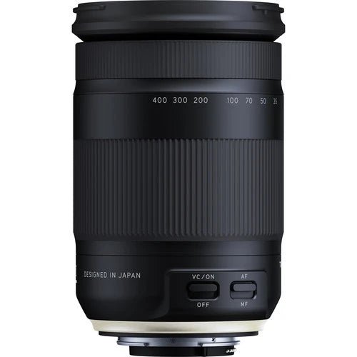 Tamron 18-400mm f/3.5-6.3 Di II VC HLD All-in-One Zoom Lens for Canon/Nikon DSLR Cameras - Perfect for Travel, Wildlife & Sports Photography