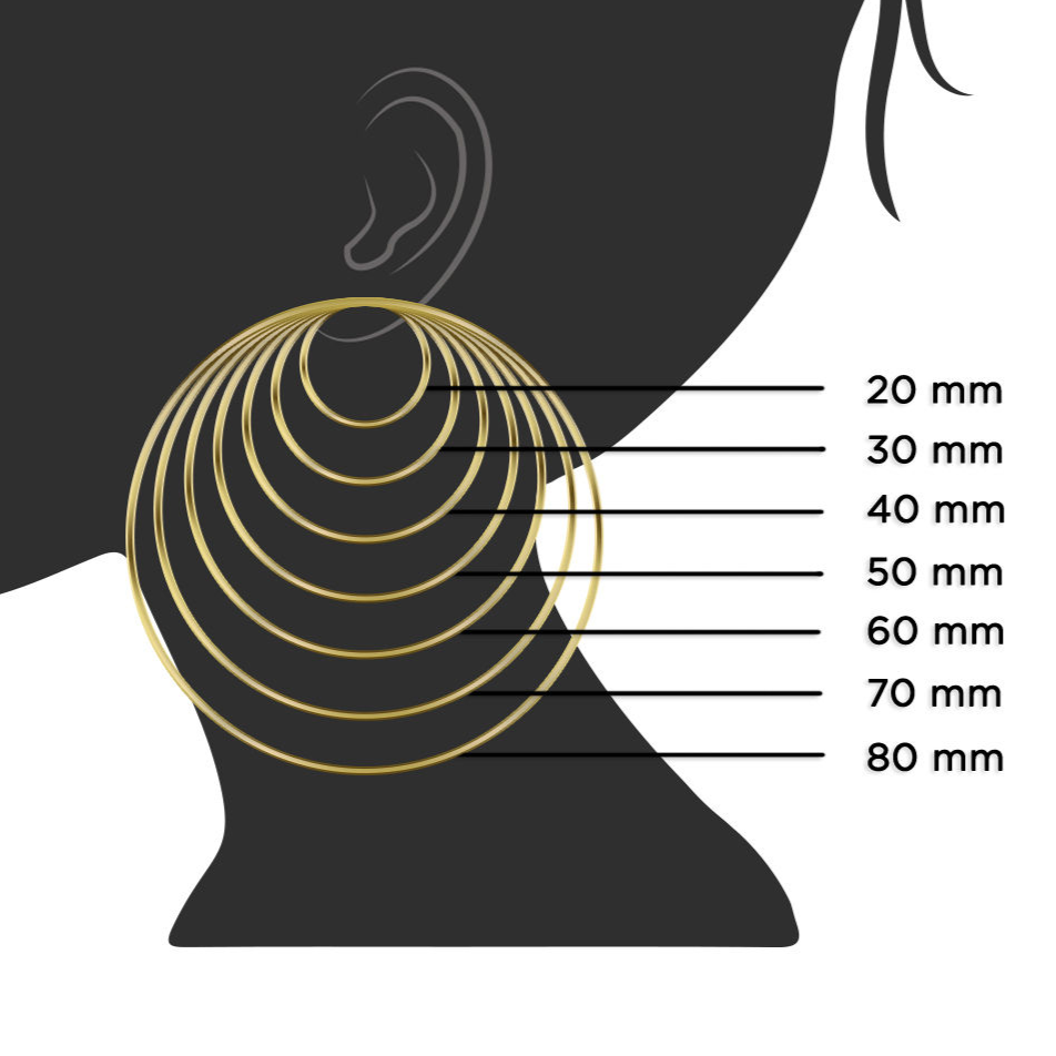 18K Gold Diamond Cut Huggie Hoop Earrings 20MM Wide - Elegant Everyday Hoops for Women | Perfect for Work, Date Night & Special Occasions | Model 973