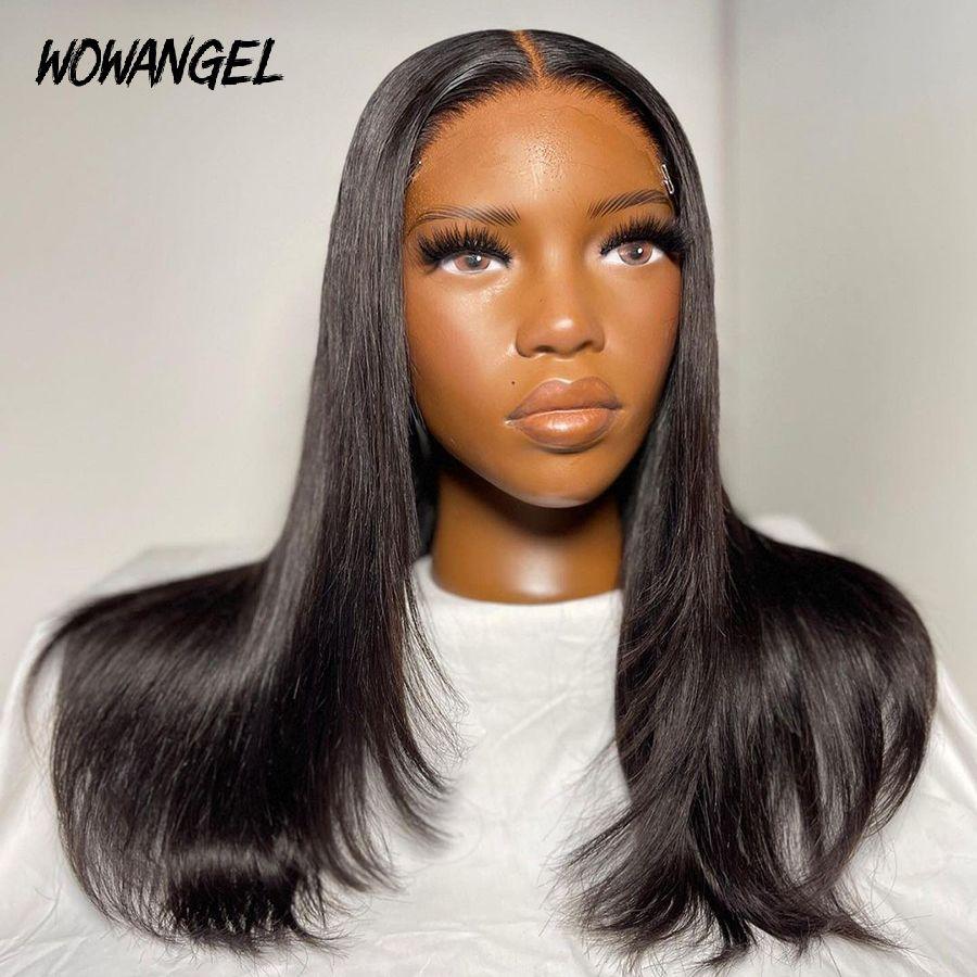 5x5 HD Lace Closure Wig Straight 180% Density Human Hair - Natural Look & Comfortable Wear | Perfect for Daily Use, Cosplay, and Special Occasions
