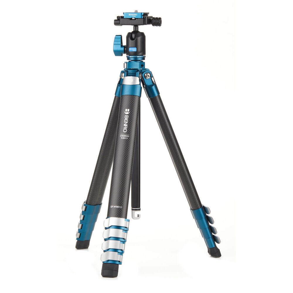 Benro Cyanbird Carbon Fiber/Aluminum Tripod with N00P Ball Head - Lightweight & Sturdy for Travel, Photography, and Outdoor Adventures