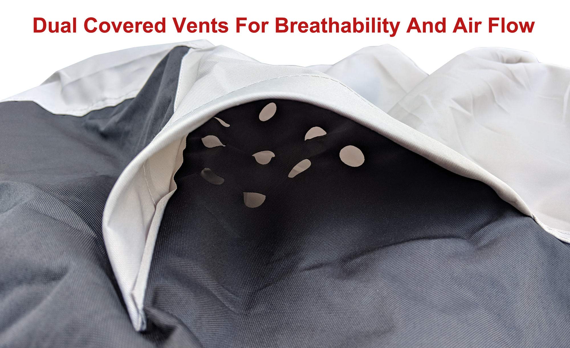 Heavy Duty Weatherproof UTV Cover for 1997 Columbia Parcar Gr4 Runabout - Waterproof, UV Resistant, Snow Protection - Indoor/Outdoor Use with Built-in Straps & Free Storage Bag - Perfect for Garage Storage, Winter Protection, and Summer Sun Shelter