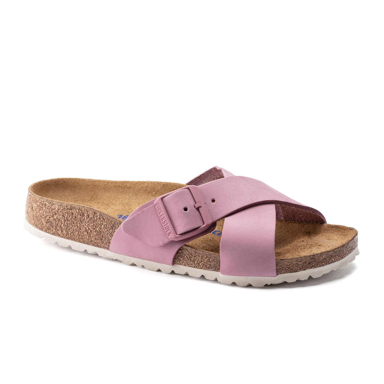 Birkenstock Siena Soft Footbed Narrow Slide Sandal for Women - Comfortable Orthopedic Sandals in Orchid Nubuck Leather | Perfect for Casual Wear, Beach, and Summer Outfits