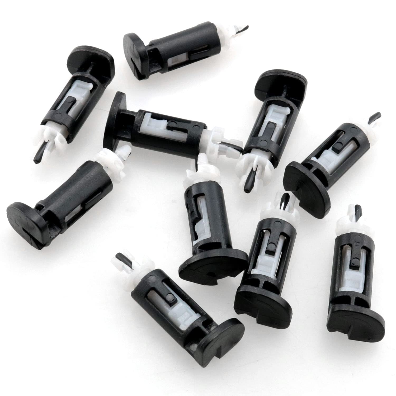 10Pcs Durable Mounting Clip Fan Coolers for Intel Socket LGA 775 CPU - Push Screw Fastener Pins for Secure Cooling Fan Installation | Perfect for PC Builds, Gaming Rigs & Computer Upgrades