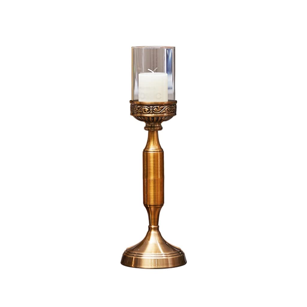 TOMYEUS European-Style Luxury Candle Holder - Elegant Candlestick for Weddings, Romantic Dinners & Home Decor (Size B) | Perfect for Centerpieces, Table Settings & Gift Giving