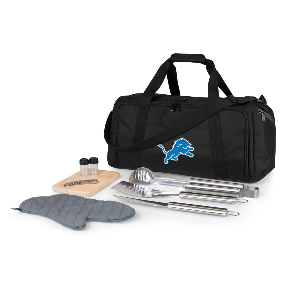 NFL BBQ Kit & Cooler Tote Set with Grill Tools & Picnic Accessories - Perfect for Tailgating, Backyard BBQs & Outdoor Parties