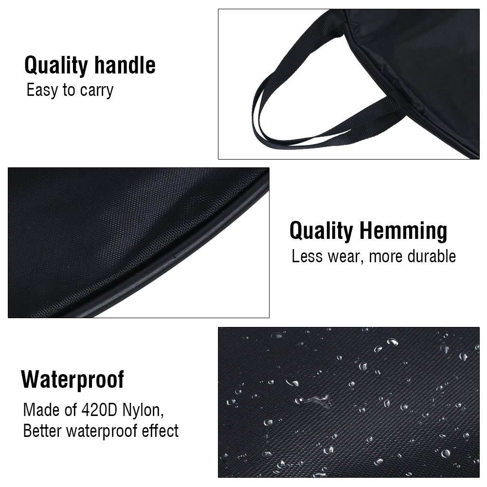 Mountain Bike Wheel Storage Pouch Bag - Durable Wheel Accessories Organizer for Road & Trail Biking | Perfect for Bike Maintenance & Travel Gear Protection
