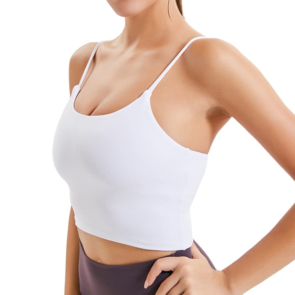 Willit Women's Padded Sports Bra - High Impact Workout, Yoga, Running & Fitness Top - Breathable Athletic Shirt for Gym, Jogging & Active Lifestyle