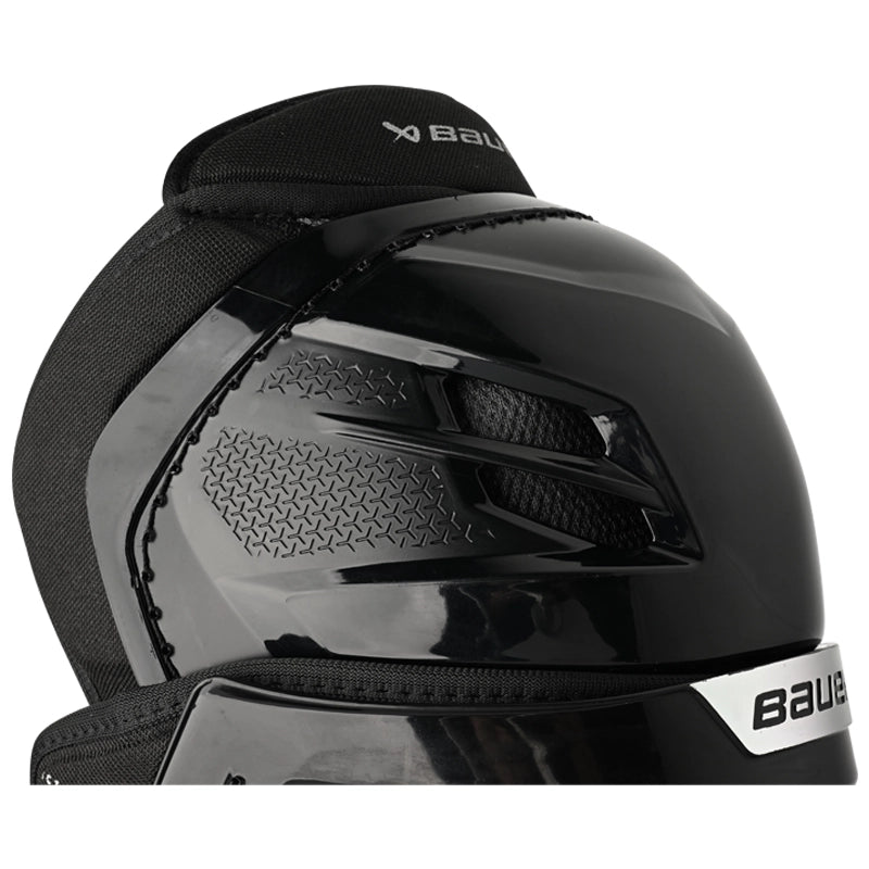 Bauer Supreme M5 Pro Shin Guards for Hockey - Intermediate Size - Protective Gear for Ice Hockey & Field Hockey Players
