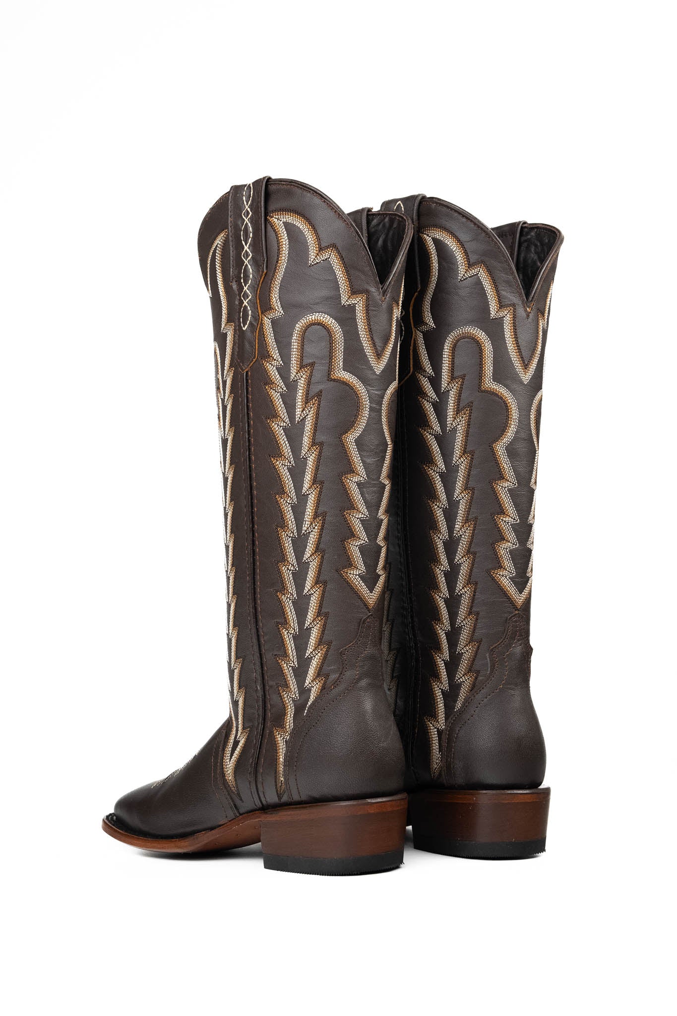 Wendy Women's Tall Square Toe Cowgirl Boots - Western Riding Boots for Country Dancing & Rodeo Events