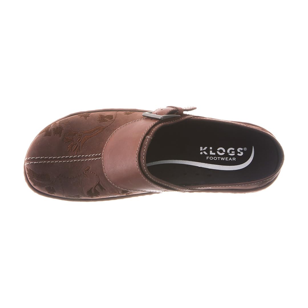 Klogs Austin Women's Slip-Resistant Work Shoes - Comfortable Nursing & Food Service Shoes with Removable TRUCOMFORT Insole - All-Day Support for Healthcare Workers, Waitresses & Restaurant Staff - Perfect for Hospitals, Clinics & Kitchen Environments